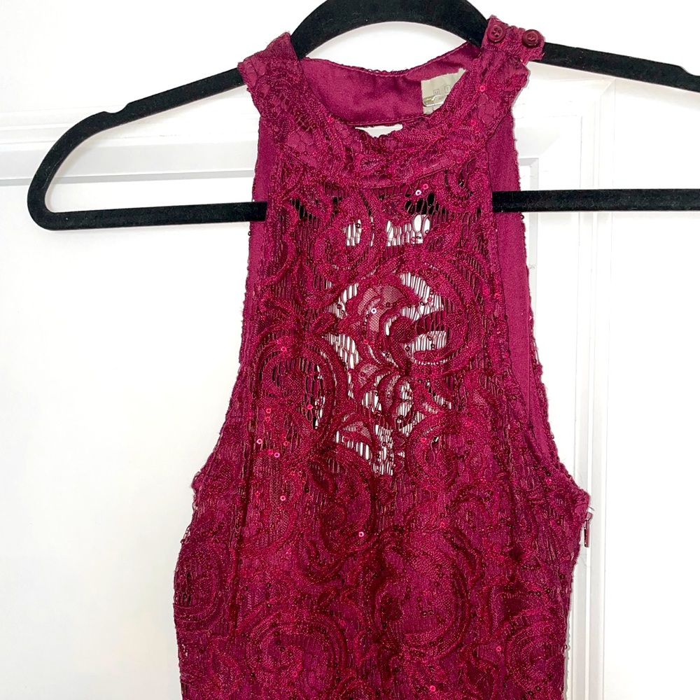 Bridesmaid Dress - Burgundy - Size 3